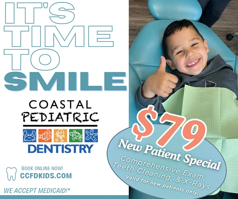 $79 New Patient Special - Comprehensive Exam, Teeth Cleaning, & X-Rays. Valid for new patients only.
